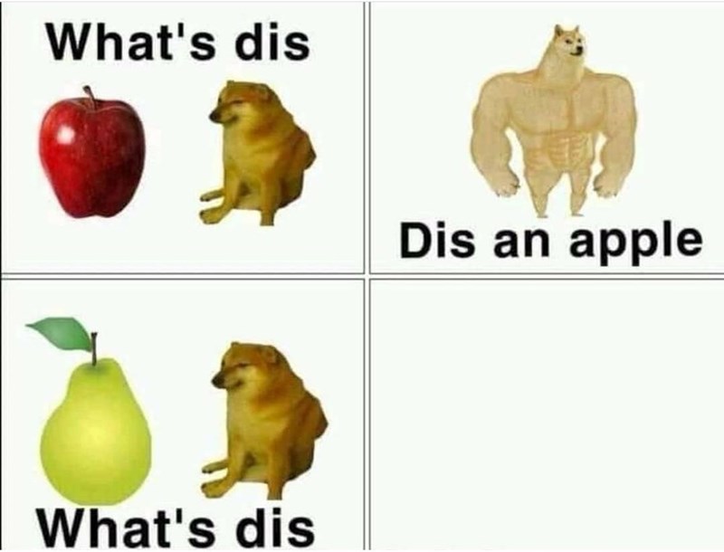 s-dis-s-dis-dis-an-apple