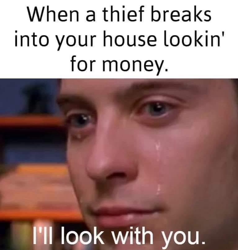 thief-breaks-into-house-lookin-money-look-with