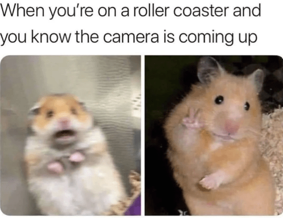 on-roller-coaster-and-know-camera-is-coming-up