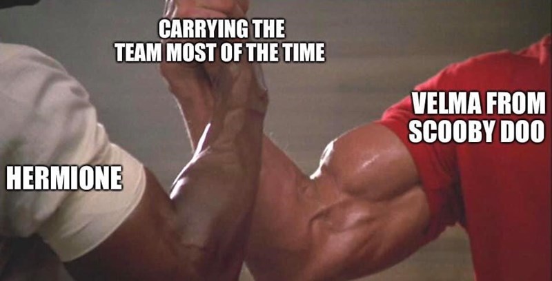 hermione-carrying-team-most-time-velma-scooby-doo