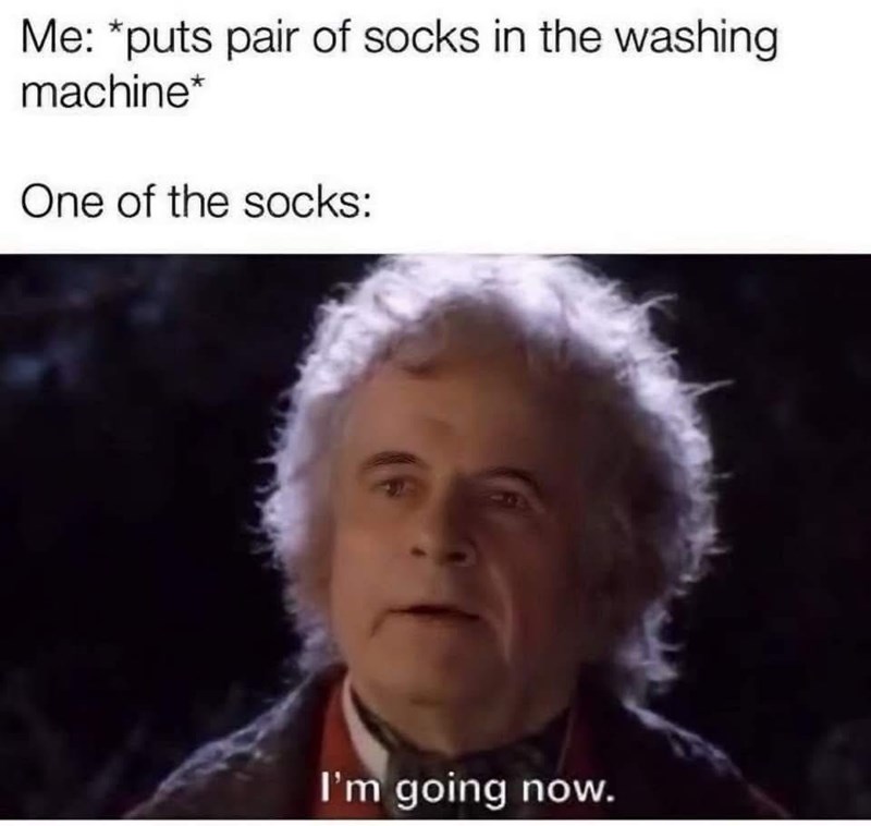 puts-pair-socks-washing-machine-one-socks-going-now