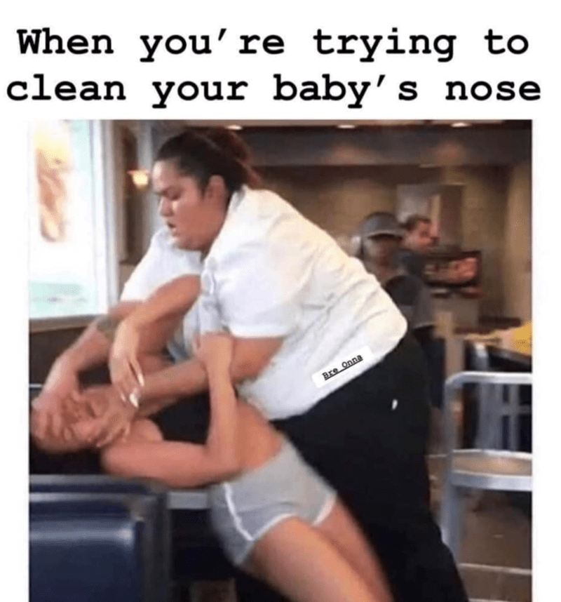 trying-clean-babys-nose-bre-onna