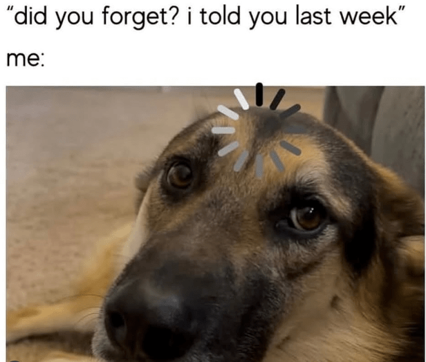 did-forget-told-last-week