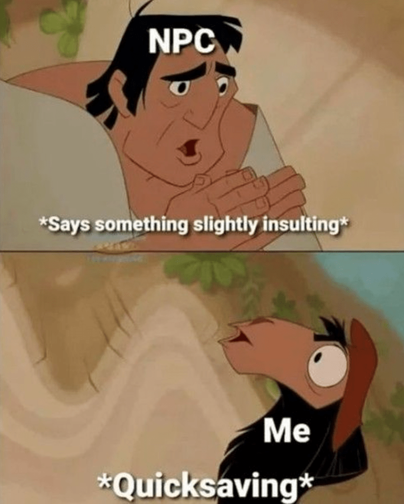 npc-says-something-slightly-insulting-quicksaving