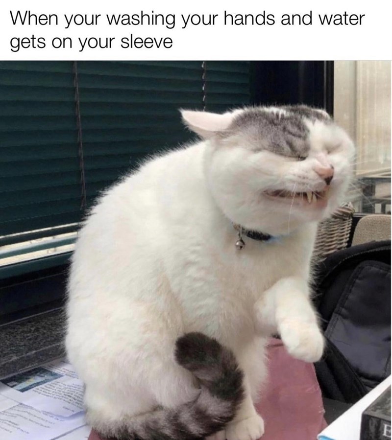 washing-hands-and-water-gets-on-sleeve