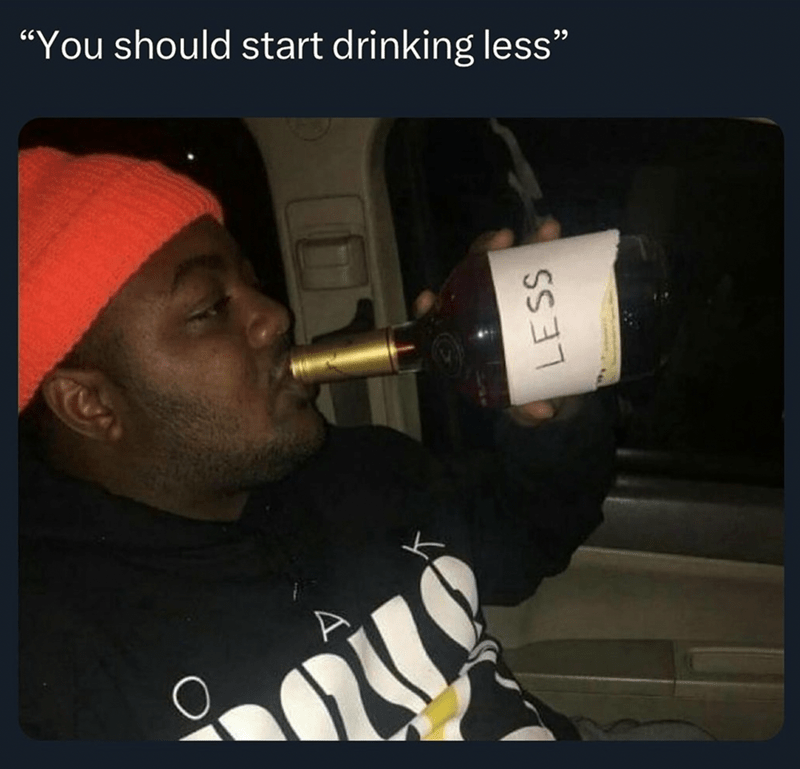 should-start-drinking-less-less