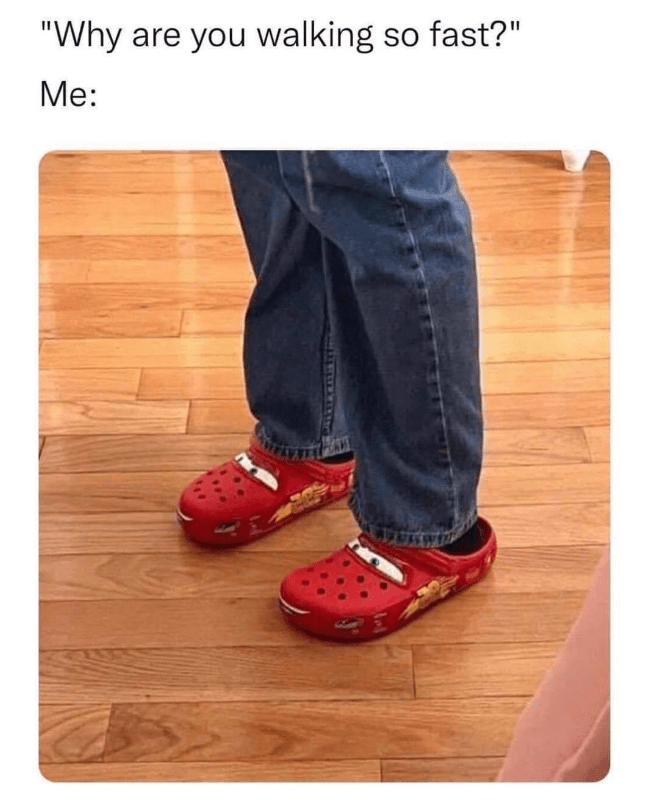 why-are-walking-so-fast