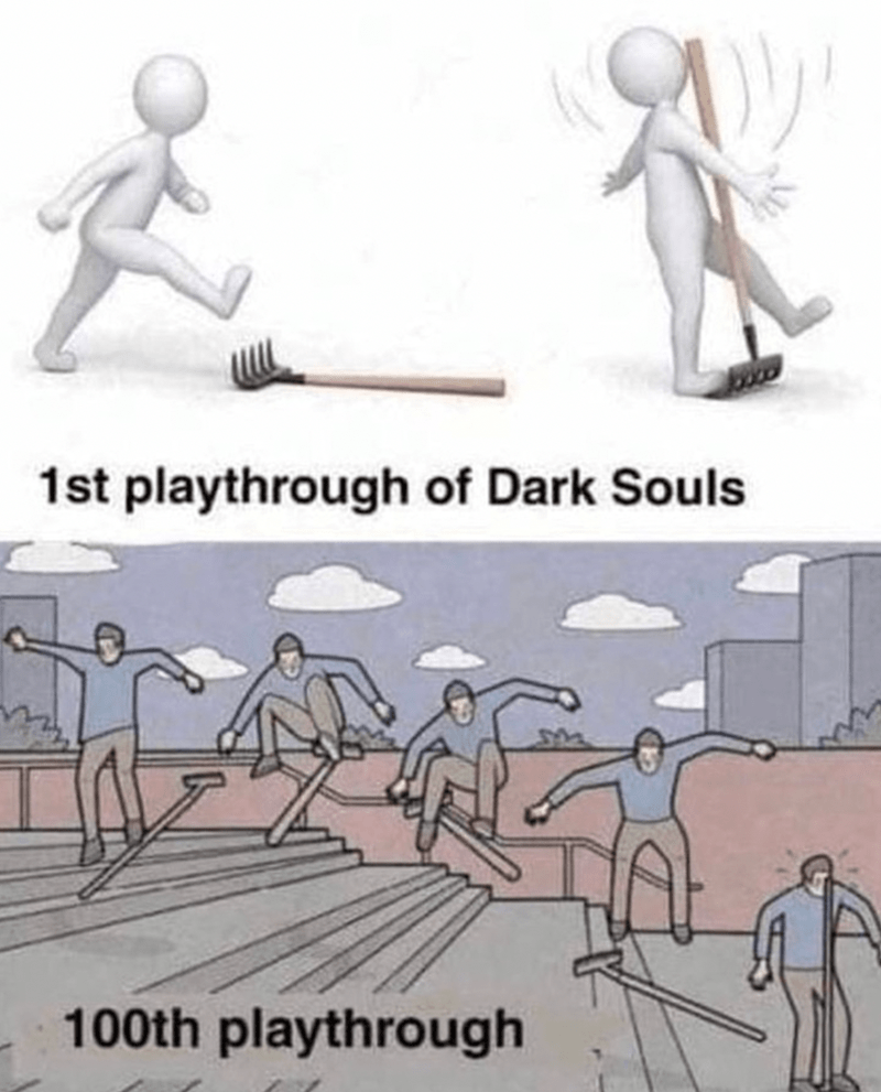 1st-playthrough-dark-souls-100th-playthrough