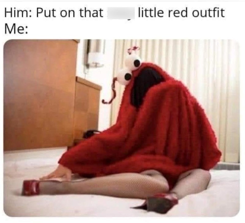 him-put-on-little-red-outfit