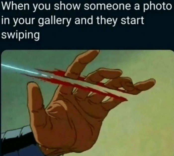 show-someone-photo-gallery-and-they-start-swiping