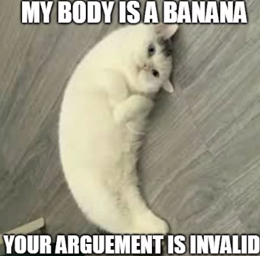 my-body-is-banana-arguement-is-invalid