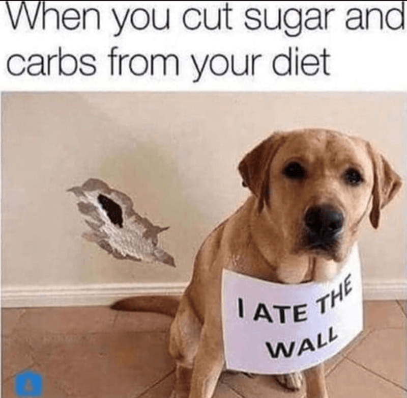 cut-sugar-and-carbs-diet-iate-wall