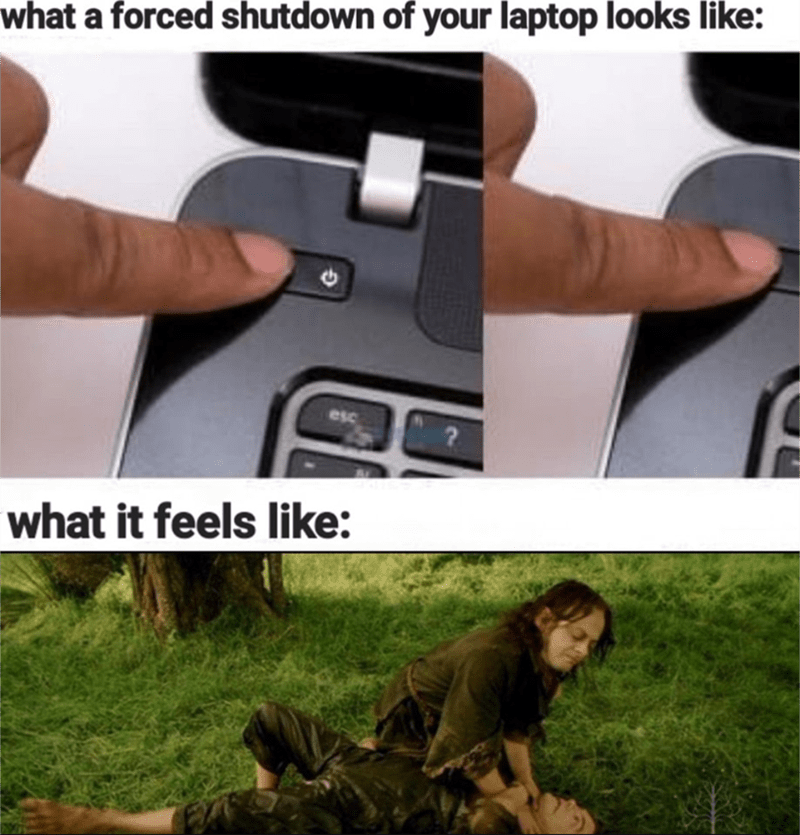 forced-shutdown-laptop-looks-like-esc-feels-like