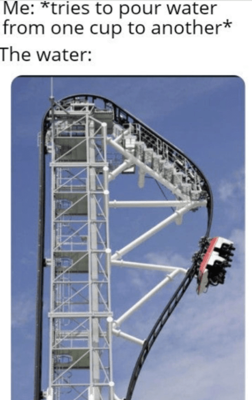 tries-pour-water-one-cup-another-water