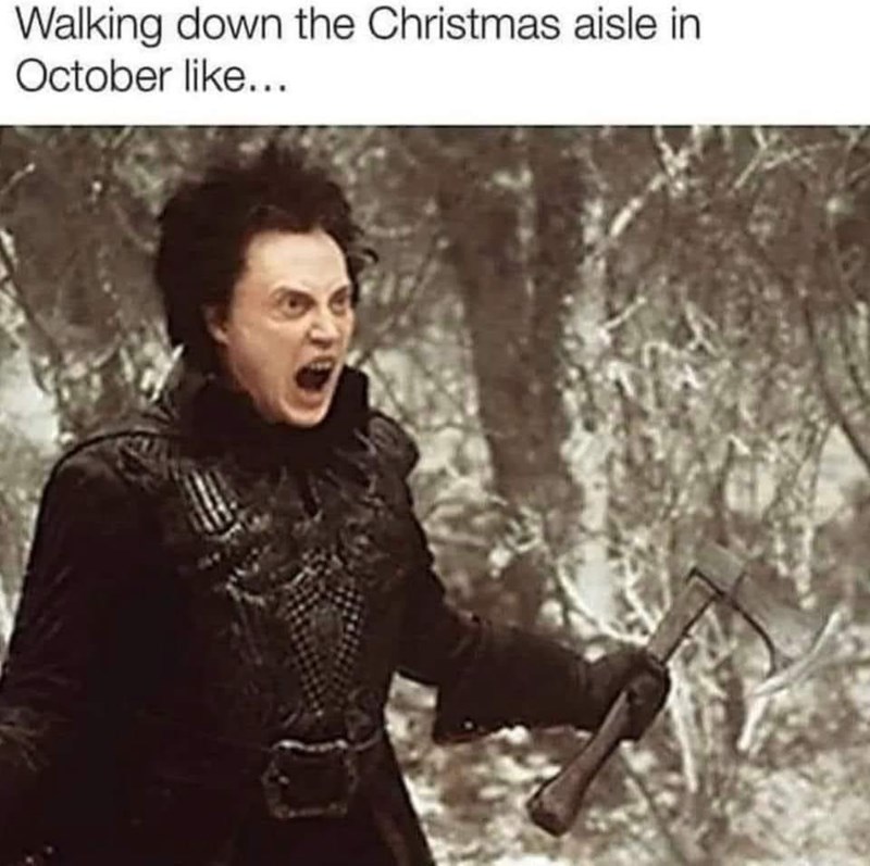 walking-down-christmas-aisle-october-like