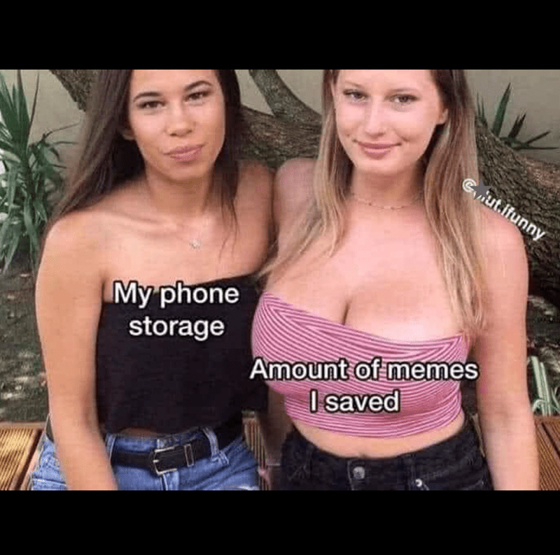 gutifunny-my-phone-storage-amount-memes-saved
