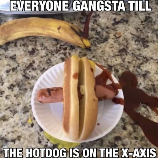 everyone-gangsta-till-hotdog-is-on-x-axis