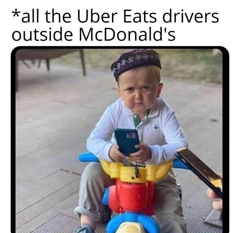 all-uber-eats-drivers-outside-mcdonalds