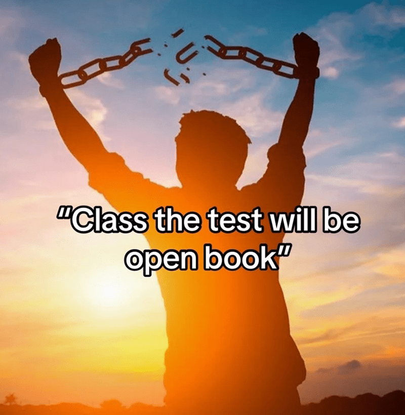 class-test-will-be-open-book
