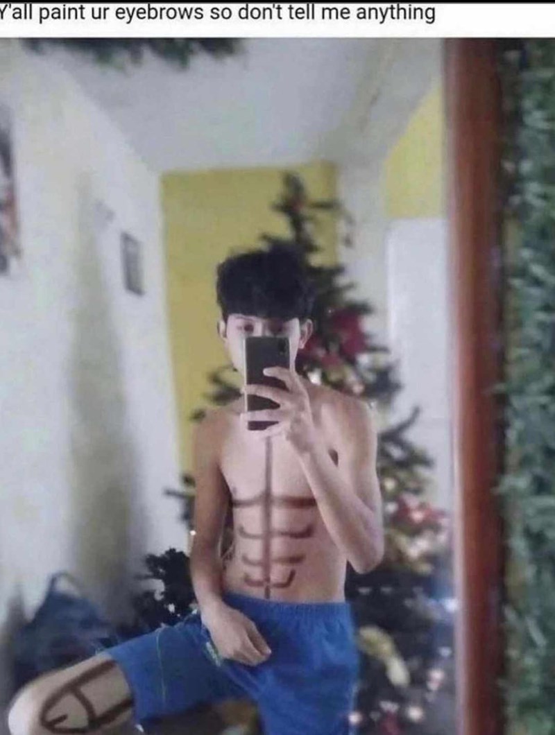 yall-paint-ur-eyebrows-so-dont-tell-anything