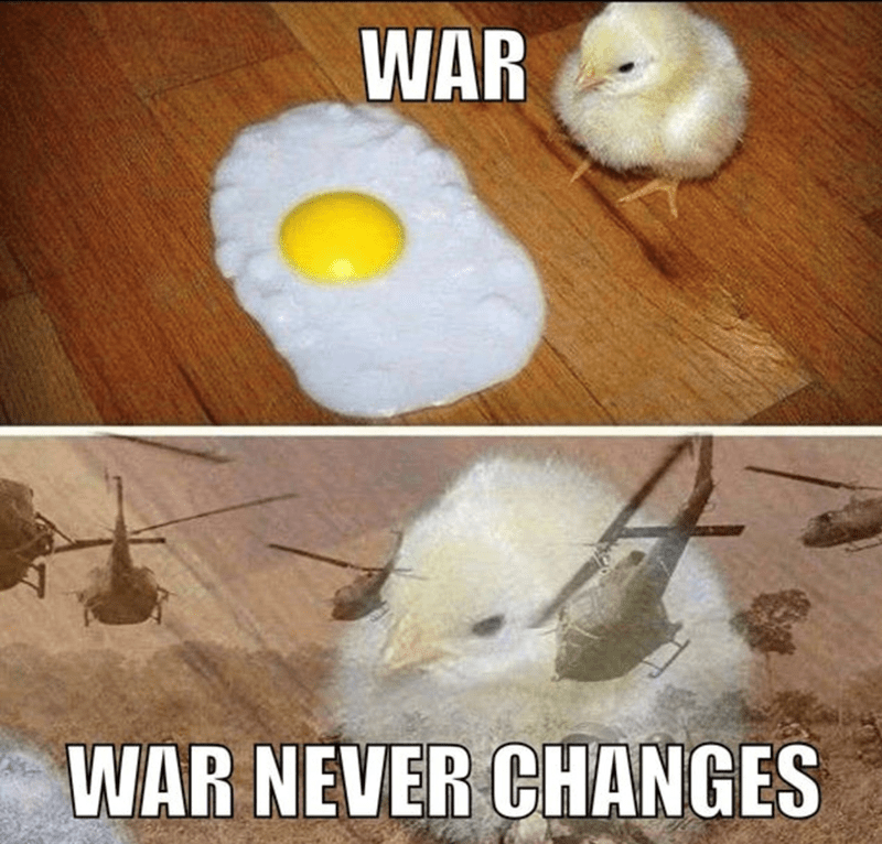 war-war-never-changes