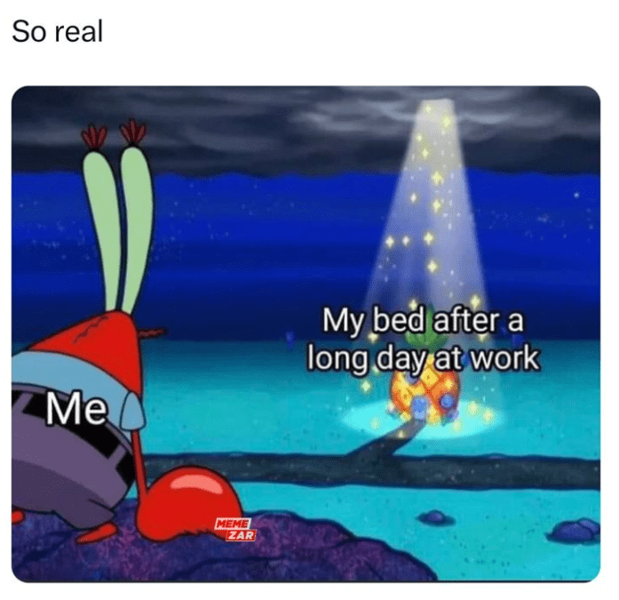 so-real-my-bed-after-long-day-at-work-meme-zar